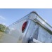 8'x5'x6' Single Axle Box Van Trailer Drop Down Tail Gate