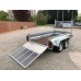 8'2"x4'1" General Purpose Tandem Axle with removable high tail gate and ladder rack
