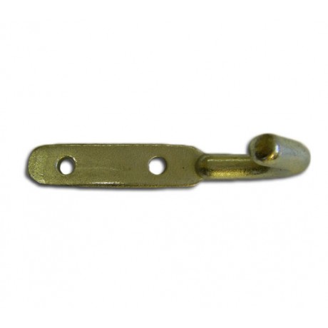 Zinc Plated Steel Bolt-On Rope Hook, Ø12mm