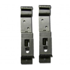Spring loaded number plate clips (per pair)